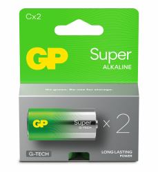 GP Batteries Super Alkaline GP14A Μπαταρία μίας χρήσης C, LR14 Αλκαλικές 