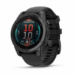 Garmin Fenix E 3,3 cm [1.3"] AMOLED 47 mm Ψηφιακός 416 x 416 εικονοστοιχεία Οθόνη αφής Μαύρος [Μαύρο] Wi-Fi GPS 