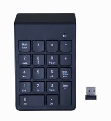Gembird KPD-W-02 αριθμητικό πληκτρολόγιο Laptop/PC Bluetooth Μαύρος [Μαύρο] 