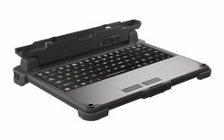 Getac GDKBML πληκτρολόγιο κινητής συσκευής Ισπανικός Pogo Pin Μαύρος [Μαύρο], Άργυρος 