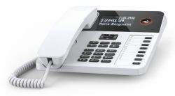 Gigaset DESK 600 Αναλογικό τηλέφωνο Αναγνωριστικό καλούντος Λευκός [Άσπρος]  - ξένη έκδοση