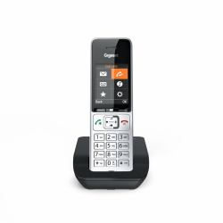 Gigaset COMFORT 500 Τηλέφωνο DECT Αναγνωριστικό καλούντος Μαύρος [Μαύρο], Άργυρος  - ξένη έκδοση