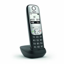 Gigaset A690HX Αναλογικό /DECT τηλέφωνο Αναγνωριστικό καλούντος Μαύρος [Μαύρο], Άργυρος 
