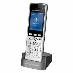 Grandstream Networks WP822 IP τηλέφωνο Μαύρος [Μαύρο], Άργυρος 2 γραμμές LCD Wi-Fi 