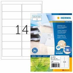 HERMA 10731 ετικέτα εκτύπωσης Λευκός [Άσπρος] Αυτοκόλλητη ετικέτα εκτυπωτή 