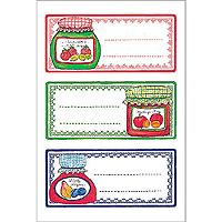 HERMA Kitchen labels 76x34mm preserving glass 4 sheets αυτοκόλλητη ετικέτα 12 τεμάχια 