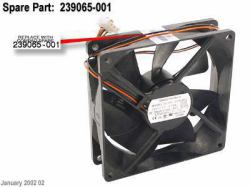 HP FAN,92MM - **Refurbished** - Warranty: 12M