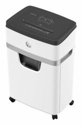 HP OneShred 18CC καταστροφέας εγγράφων Τεμαχισμένων σωματιδίων 65 dB 22 cm Λευκός [Άσπρος], Μαύρος [Μαύρο] 