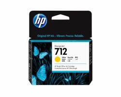 HP Δοχείο κίτρινης μελάνης DesignJet 712, 29 ml 