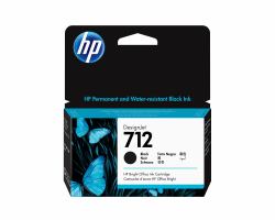 HP Δοχείο μαύρης μελάνης DesignJet 712, 38 ml 