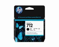 HP Δοχείο μαύρης μελάνης DesignJet 712, 80 ml 