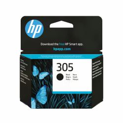HP Αυθεντικό δοχείο μαύρης μελάνης 305 