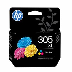 HP Αυθεντικό δοχείο μελάνης τριών χρωμάτων υψηλής απόδοσης 305XL 