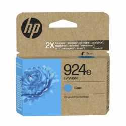 HP Δοχείο αυθεντικού κυανού μελανιού EvoMore 924e 