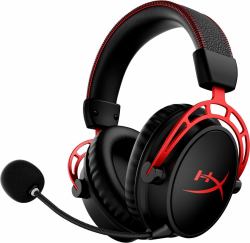 HP HyperX Cloud Alpha - Ασύρματα ακουστικά gaming [μαύρο-κόκκινο] 