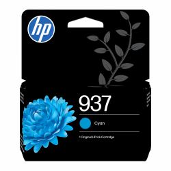 HP Αυθεντικό δοχείο κυανού μελανιού 937 