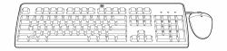 HPE 631362-B21 πληκτρολόγιο Συμπεριλαμβάνεται ποντίκι USB QWERTY Ιταλικός Μαύρος [Μαύρο]  - Έκδοση UK