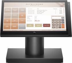 HP Engage One All-in-One System Model 145 i5-7300U 2,6 GHz Όλα σε ένα 35,6 cm [14"] 1920 x 1080 εικονοστοιχεία Οθόνη αφής Μαύρος [Μαύρο] 