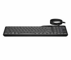 HP Ενσύρματο οπισθοφωτιζόμενο πληκτρολόγιο 400  - ξένη έκδοση