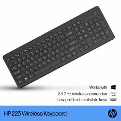 HP Ασύρματο πληκτρολόγιο 225  - ξένη έκδοση