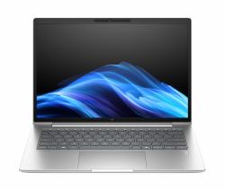 HP EliteBook 6 G1i Notebook AI - AI PC - 177-degree hinge design - Intel Core Ultra 7 - 255U / up to 5.2 GHz - Win 11 Pro - Intel Graphics - 16 GB RAM - 512 GB SSD NVMe - 14" IPS 1920 x 1200 - Gigabit Ethernet - Wi-Fi 6E, Bluetooth - pike silver aluminium - kbd: UK - Έκδοση UK