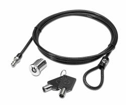 HP Master Keyed Docking Station Cable Lock κλειδαριά καλωδίων Μαύρος [Μαύρο] 1,85 m 