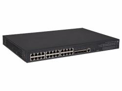 HPE 5130-24G-PoE+-4SFP+ [370W] EI Διαχειρίσιμος L3 Gigabit Ethernet [10/100/1000] PoE τροφοδοτικού 1U Μαύρος [Μαύρο] 