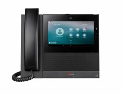 HP Poly Επαγγελματικό τηλέφωνο πολυμέσων Poly CCX 700 με Open SIP και δυνατότητα PoE 