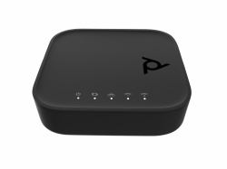 HP Poly Προσαρμογέας θύρας φωνής VoIP Poly ATA 402 2FXS με ανοιχτό SIP και τροφοδοτικό 