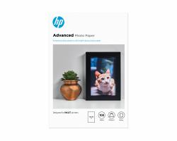 HP Φωτογραφικό χαρτί Advanced, γυαλιστερό, 250 g/m2, 10 x 15 cm [101 x 152 mm], 100 φύλλα 