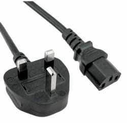 HPE C13 - BS-1363A UK/HK/SG 250V 10Amp 1.83m Power Cord Μαύρος [Μαύρο] 1,83 m Φις τύπου G IEC C13 