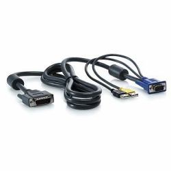 HPE 1x4 KVM Console 6ft USB Cable καλώδιο KVM Μαύρος [Μαύρο] 1,82 m 