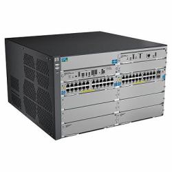 HPE 8206-44G-PoE+-2XG v2 zl Διαχειρίσιμος L3 Gigabit Ethernet [10/100/1000] PoE τροφοδοτικού 6U Μαύρος [Μαύρο], Γκρι 