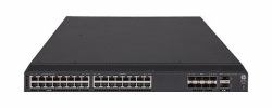 HPE FlexFabric 5700-32XGT-8XG-2QSFP+ Διαχειρίσιμος L3 10G Ethernet [100/1000/10000] 1U Μαύρος [Μαύρο] 
