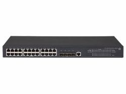 HPE FlexNetwork 5130 24G 4SFP+ EI Διαχειρίσιμος L3 Gigabit Ethernet [10/100/1000] 1U Μαύρος [Μαύρο] 