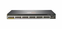 HPE Aruba Networking 2930M 24 Smart Rate PoE+ 1-slot Switch Διαχειρίσιμος 10G Ethernet [100/1000/10000] PoE τροφοδοτικού 1U Μαύρος [Μαύρο] 