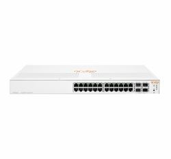 HPE Aruba Networking Aruba Instant On 1930 24G Class4 PoE 4SFP/SFP+ 195W Διαχειρίσιμος L2+ Gigabit Ethernet [10/100/1000] PoE τροφοδοτικού 1U Λευκός [Άσπρος] 