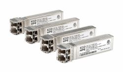 HPE MSA 16Gb SFP+ Short Wave Fibre Channel 4-pack Transceiver Bundle μονάδα πομποδέκτη δικτύου Οπτικών ινών 16000 Mbit/s SFP+ 