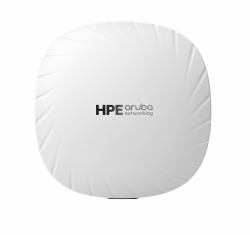 HPE Aruba Networking AP-515 [RW] Dual Radio 4x4/2x2 802.11ax Internal Antennas Unified Campus AP 5375 Mbit/s Λευκός [Άσπρος] PoE τροφοδοτικού 