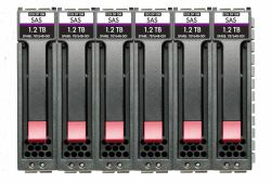 HPE MSA 10.8TB SAS 12G Enterprise 10K SFF [2.5in] M2 3yr Wty 6-pack HDD Bundle εσωτερικός σκληρόςί δίσκος 10,8 TB 10000 RPM 2.5" 