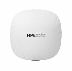 HPE Aruba Networking AP-505 [RW] Dual Radio 2x2 802.11ax Internal Antennas Unified Campus AP 1774 Mbit/s Λευκός [Άσπρος] PoE τροφοδοτικού 