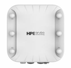 HPE Aruba Networking AP-518 [RW] Dual Radio 4x4/2x2 Wi-Fi 6 6xRPSMA Connectors Hardened AP Λευκός [Άσπρος] PoE τροφοδοτικού 