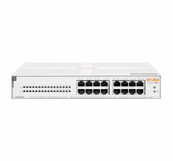 HPE Aruba Networking Aruba Instant On 1430 16G Class4 PoE 124W Μη διαχειρίσιμος L2 Gigabit Ethernet [10/100/1000] PoE τροφοδοτικού 1U Λευκός [Άσπρος] 
