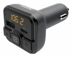 Hama 00014170 πομπός FM 87,6 - 107,9 MHz Μαύρος [Μαύρο] 
