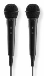 Hama Karaoke Μαύρος [Μαύρο] Μικρόφωνο καραόκε 