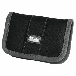 Hama Multi Card Case Mini θήκη κάρτας μνήμης Νάυλον Μαύρος [Μαύρο] 