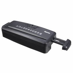 Hama Mini S6 καταστροφέας εγγράφων Κοπή σε λωρίδες 72 dB 21,7 cm Μαύρος [Μαύρο] 