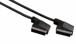 Hama 3.00m Scart καλώδιο SCART 3 m SCART [21-pin] Μαύρος [Μαύρο] 