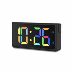 Hama Ibiza Digital alarmur Sort, GrÃ¥