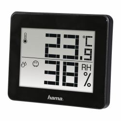 Hama TH-130 Μαύρος [Μαύρο] Ψηφιακός Μπαταρία 